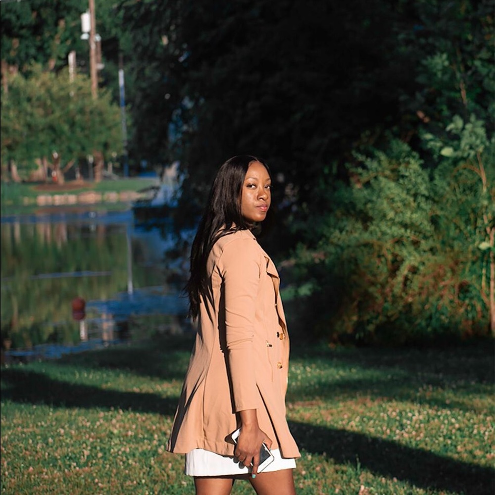 Double Breasted Trench Coat